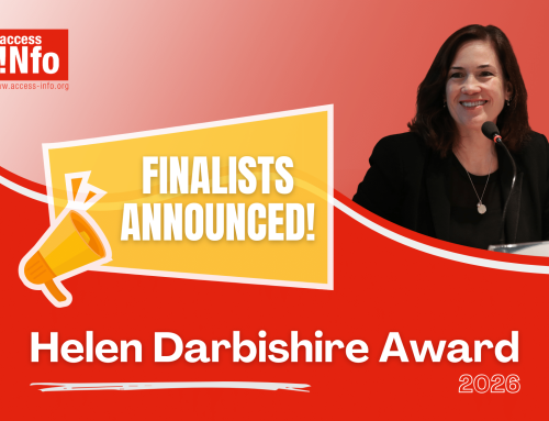 Finalists Announced for the Helen Darbishire Award 2026