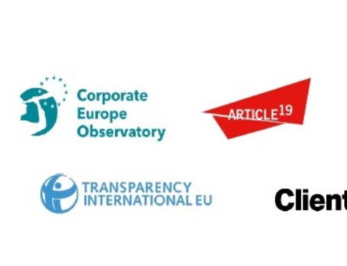 Civil Society Coalition Calls on European Ombudsman to Defend Transparency and the Right of Access to EU Documents