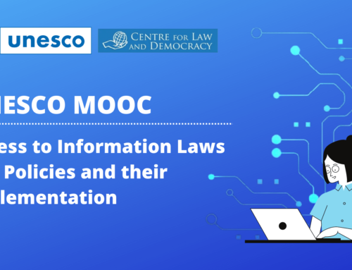 Don’t miss the opportunity! UNESCO free, online course on Access to Information is still up and running