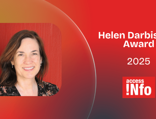 Call for nominations for the Helen Darbishire Award